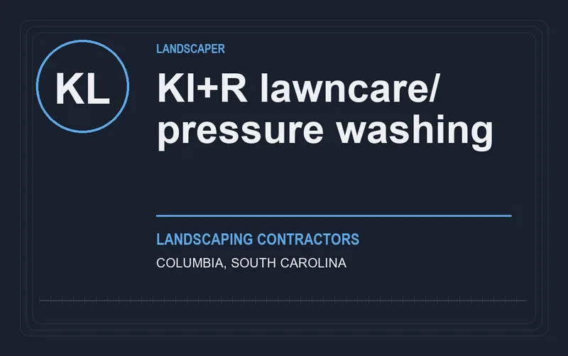 Kl+R lawncare/ pressure washing in Columbia, South Carolina