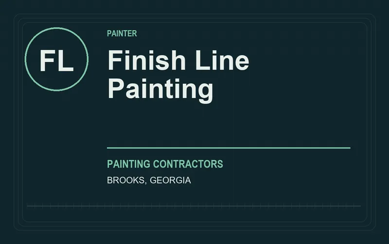 FINISH LINE PAINTING in Brooks, Georgia
