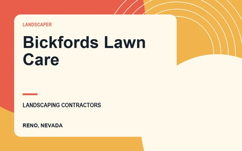 Bickfords Lawn Care in Reno, Nevada