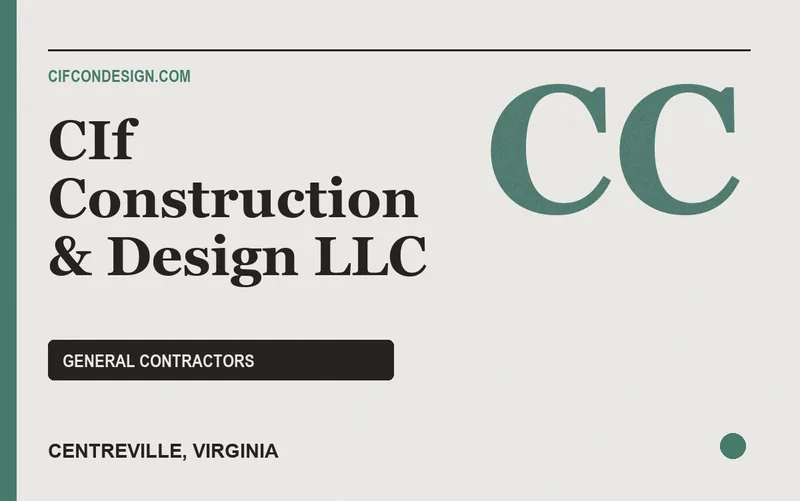 CIf Construction & Design Llc in Centreville, Virginia