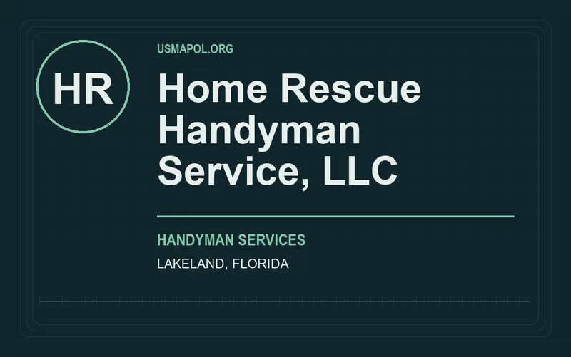 Home Rescue Handyman Service, LLC in Lakeland, Florida