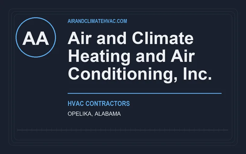 Air and Climate Heating and Air Conditioning, Inc. in Opelika, Alabama