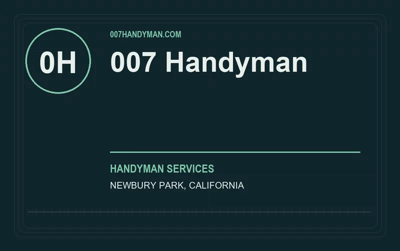 007 Handyman in Newbury Park, California