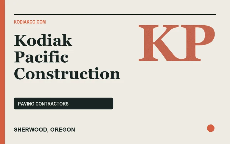Kodiak Pacific Construction in Sherwood, Oregon