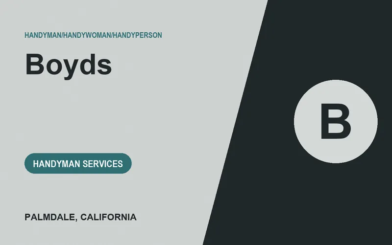 Boyds in Palmdale, California