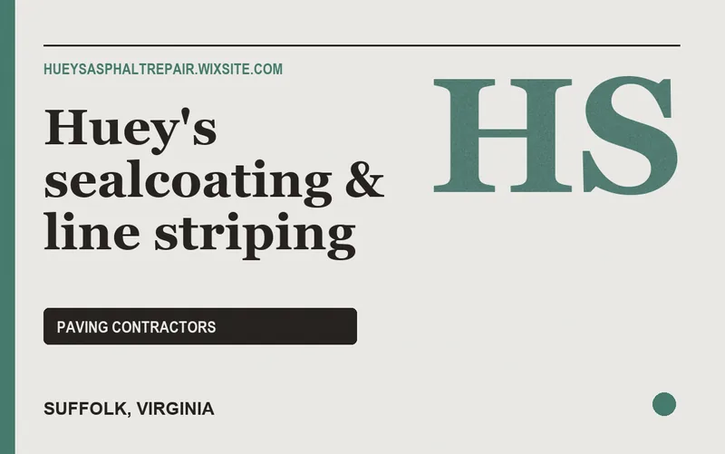 Huey's sealcoating & line striping in Suffolk, Virginia