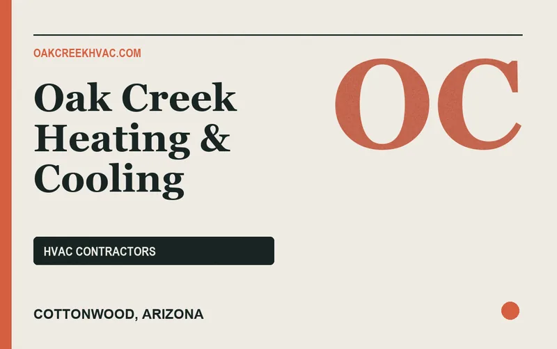 Oak Creek Heating & Cooling in Cottonwood, Arizona