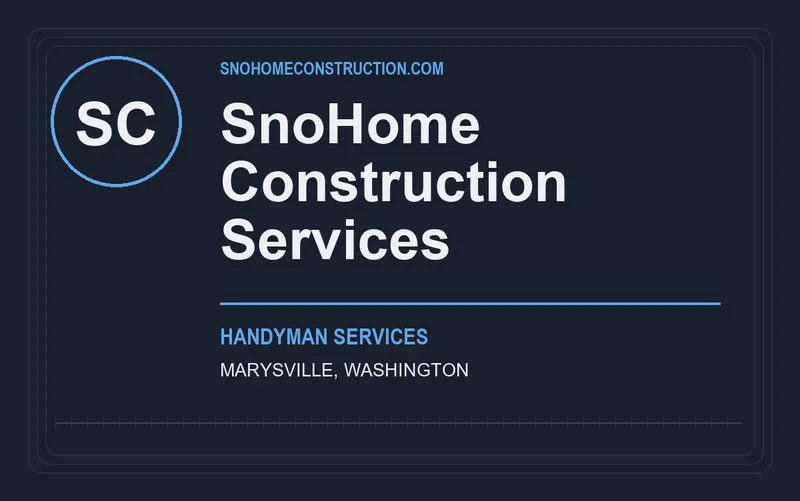 SnoHome Construction Services in Marysville, Washington