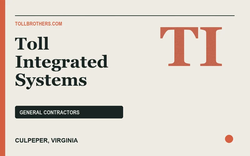 Toll Integrated Systems in Culpeper, Virginia