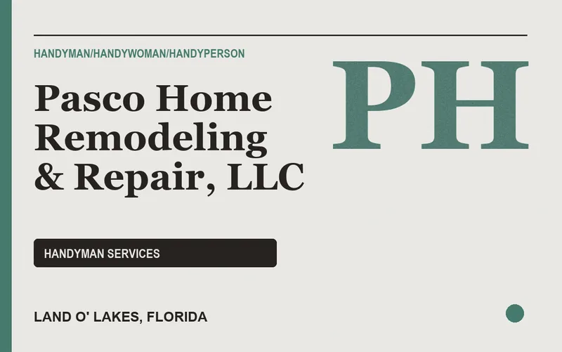 Pasco Home Remodeling & Repair, LLC in Land O' Lakes, Florida