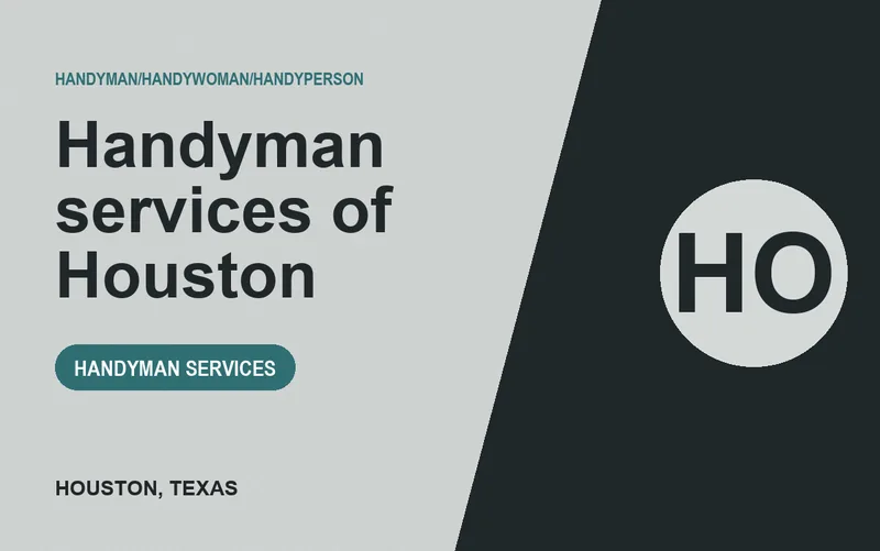Handyman services of Houston in Houston, Texas
