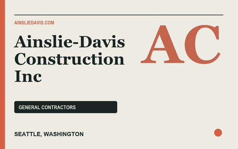 Ainslie-Davis Construction Inc in Seattle, Washington