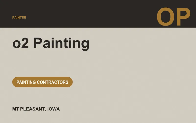 o2 Painting in Mt Pleasant, Iowa