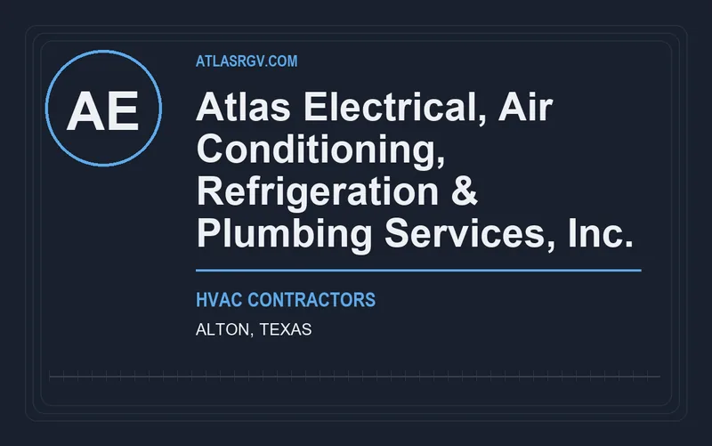 Atlas Electrical, Air Conditioning, Refrigeration & Plumbing Services, Inc. in Alton, Texas