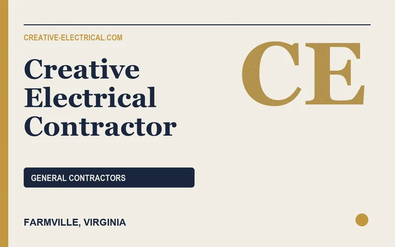 Creative Electrical Contractor in Farmville, Virginia