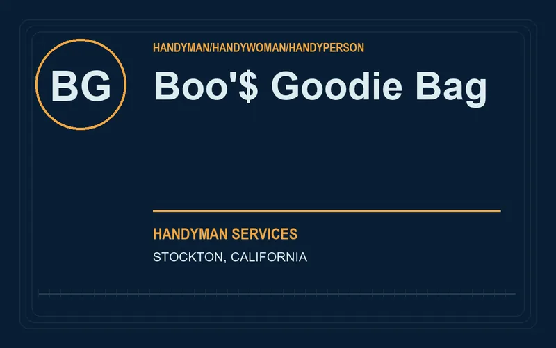 Boo'$ Goodie Bag in Stockton, California