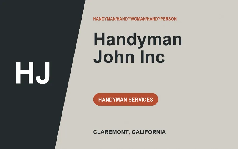 Handyman John Inc in Claremont, California