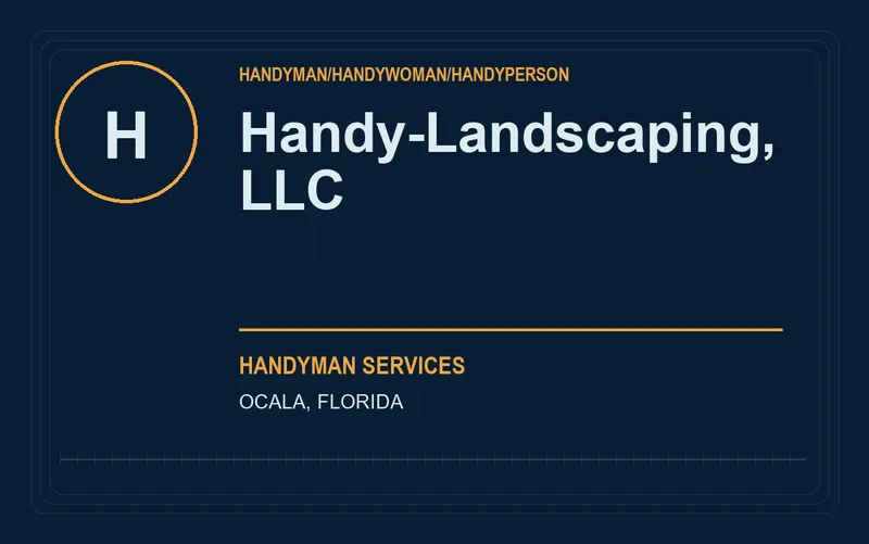 Handy-Landscaping, LLC in Ocala, Florida