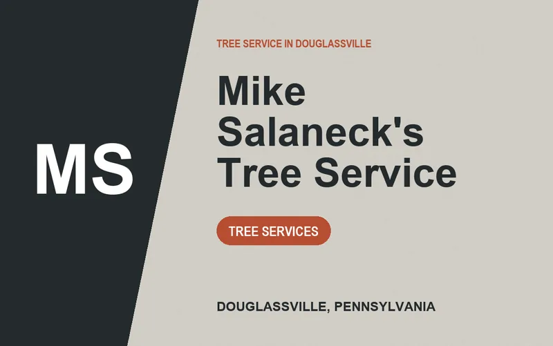 Mike Salaneck's Tree Service in Douglassville, Pennsylvania