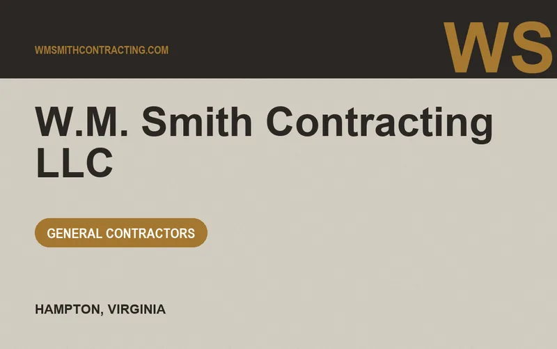 W.M. Smith Contracting LLC in Hampton, Virginia