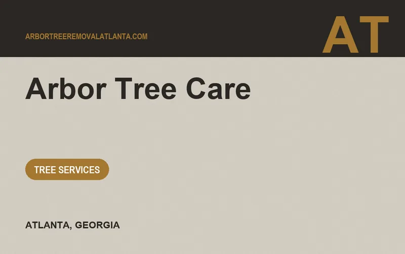 Arbor Tree Care in Atlanta, Georgia