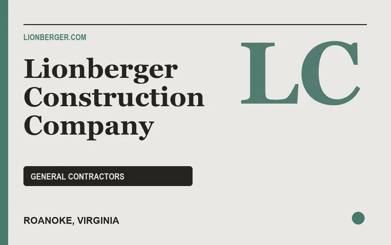 Lionberger Construction Company in Roanoke, Virginia
