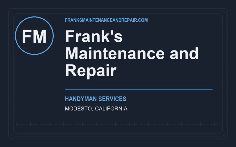 Frank's Maintenance and Repair in Modesto, California