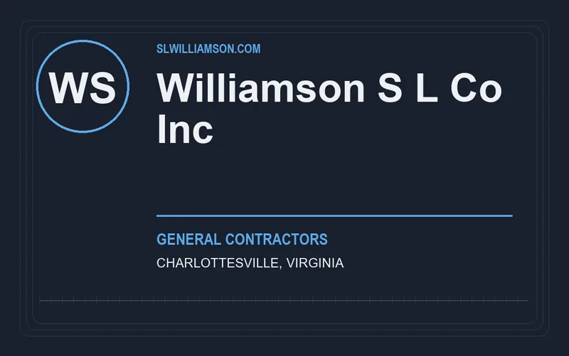 Williamson S L Co Inc in Charlottesville, Virginia