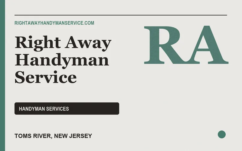 Right Away Handyman Service in Toms River, New Jersey