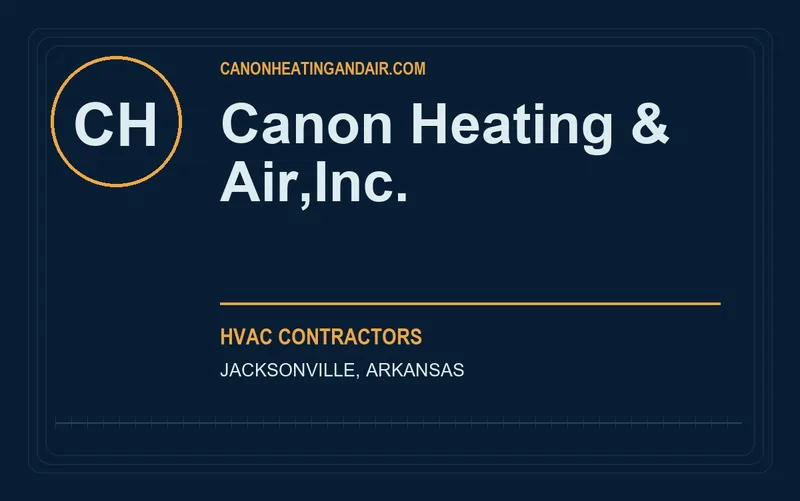 Canon Heating & Air,Inc. in Jacksonville, Arkansas
