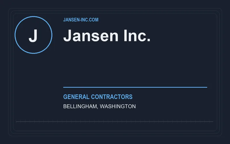 Jansen Inc. in Bellingham, Washington