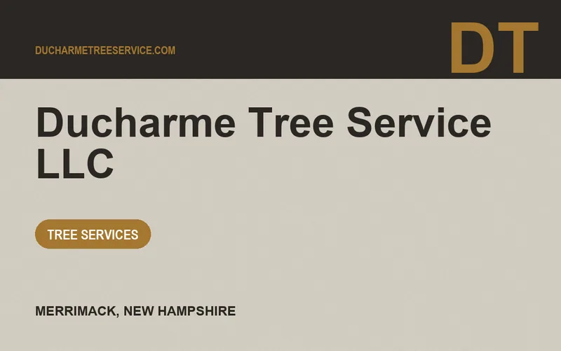 Ducharme Tree Service LLC in Merrimack, New Hampshire
