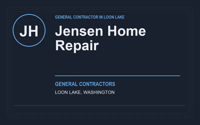 Jensen Home Repair in Loon Lake, Washington