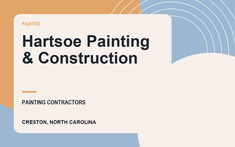 Hartsoe Painting & Construction in Creston, North Carolina