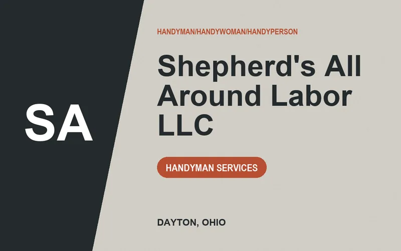 Shepherd's All Around Labor LLC in Dayton, Ohio