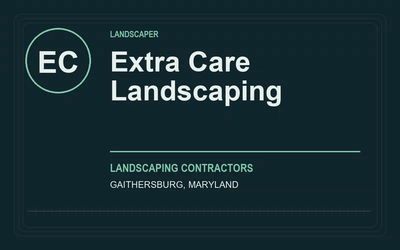 Extra Care Landscaping in Gaithersburg, Maryland