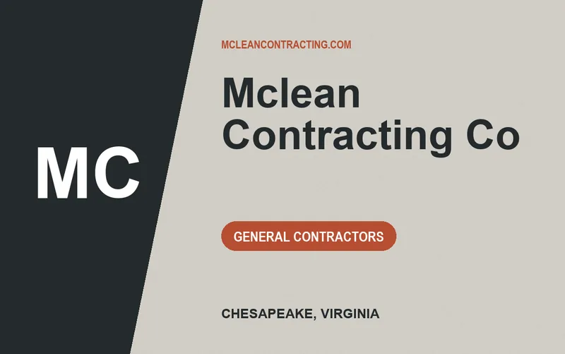 Mclean Contracting Co in Chesapeake, Virginia