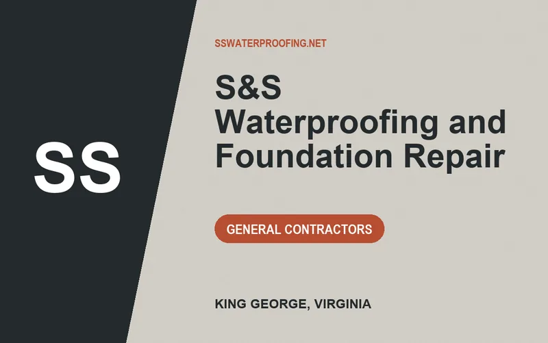 S&S Waterproofing and Foundation Repair in King George, Virginia