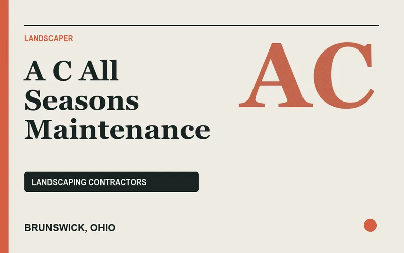 A C All Seasons Maintenance in Brunswick, Ohio