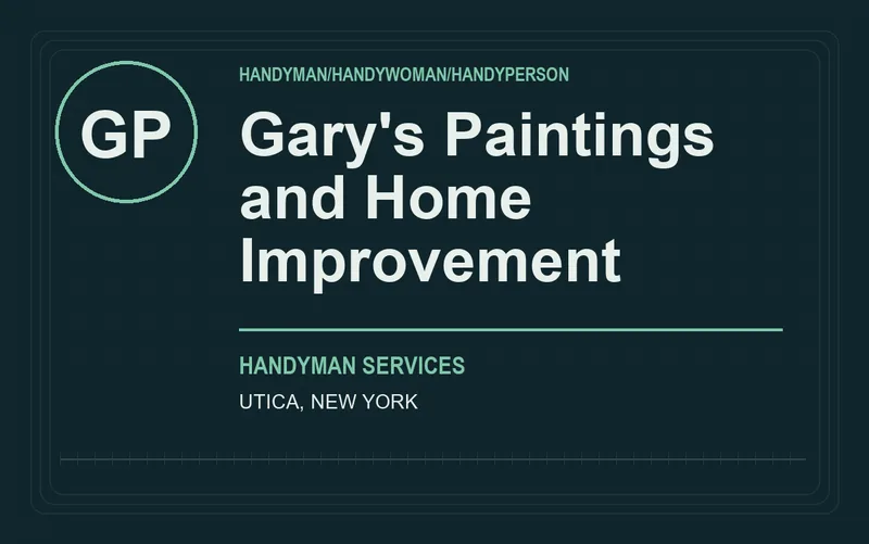 Gary's Paintings and Home Improvement in Utica, New York