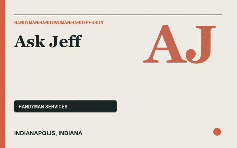 Ask Jeff in Indianapolis, Indiana
