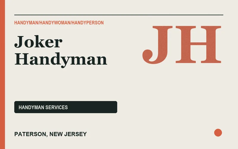 Joker Handyman in Paterson, New Jersey
