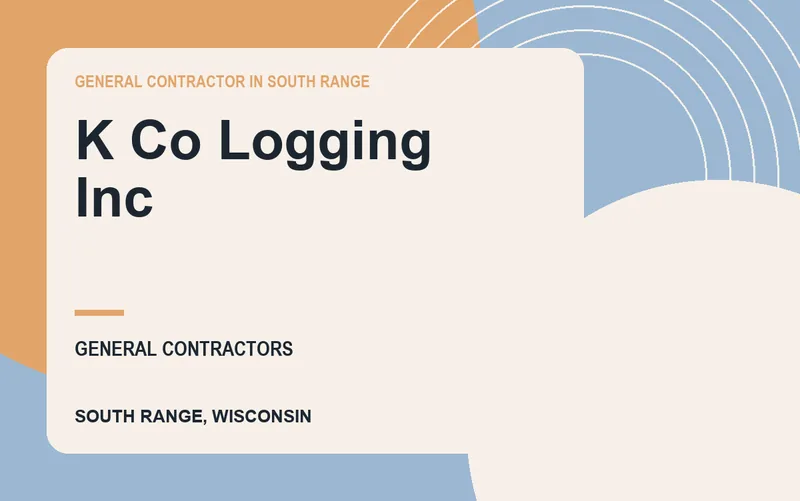 K Co Logging Inc in South Range, Wisconsin