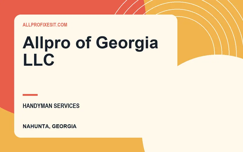Allpro of Georgia LLC in Nahunta, Georgia
