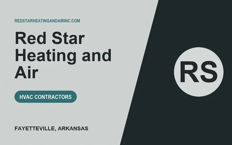 Red Star Heating and Air in Fayetteville, Arkansas