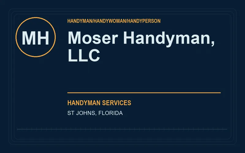 Moser Handyman, LLC in St Johns, Florida