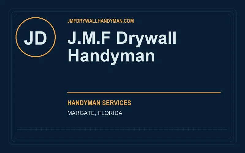 J.M.F Drywall Handyman in Margate, Florida