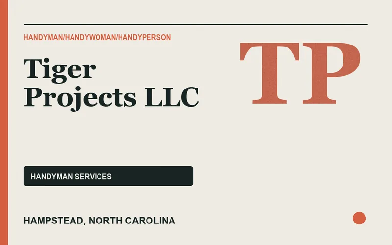 Tiger Projects LLC in Hampstead, North Carolina