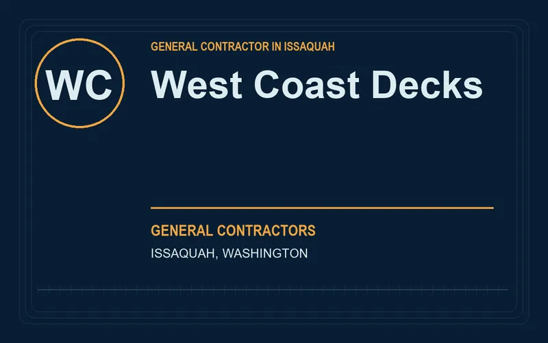 West Coast Decks in Issaquah, Washington