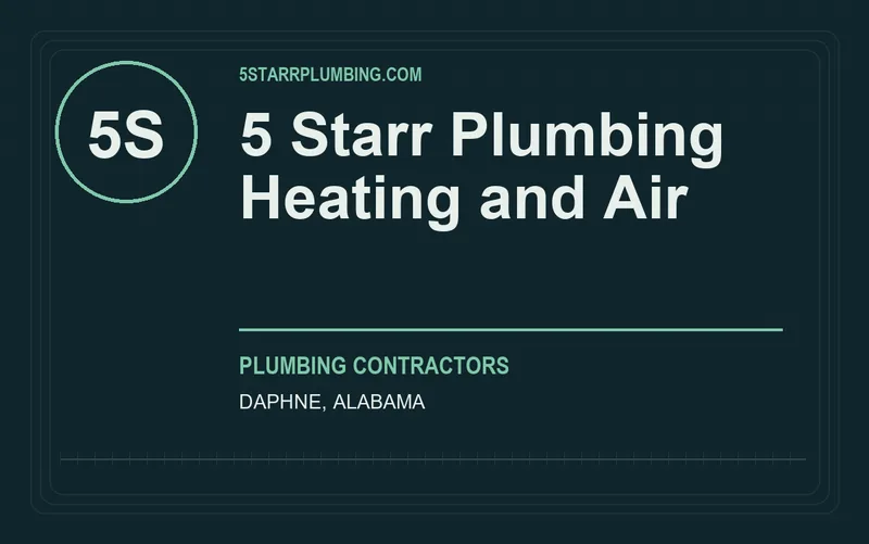 5 Starr Plumbing Heating and Air in Daphne, Alabama